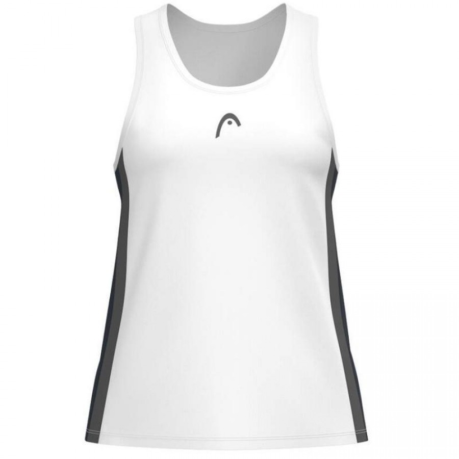 Camiseta Feminina Head Club 25 Tech Azul-Marinho Branco