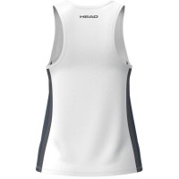 Camiseta Feminina Head Club 25 Tech Azul-Marinho Branco