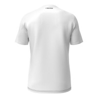 Camiseta Head Club 25 Tech Blanco Junior