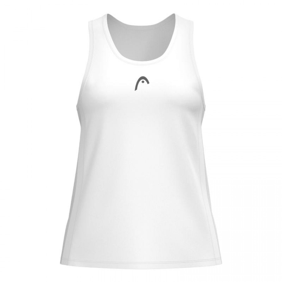 Camiseta Head Club 25 Tech Blanco Mujer
