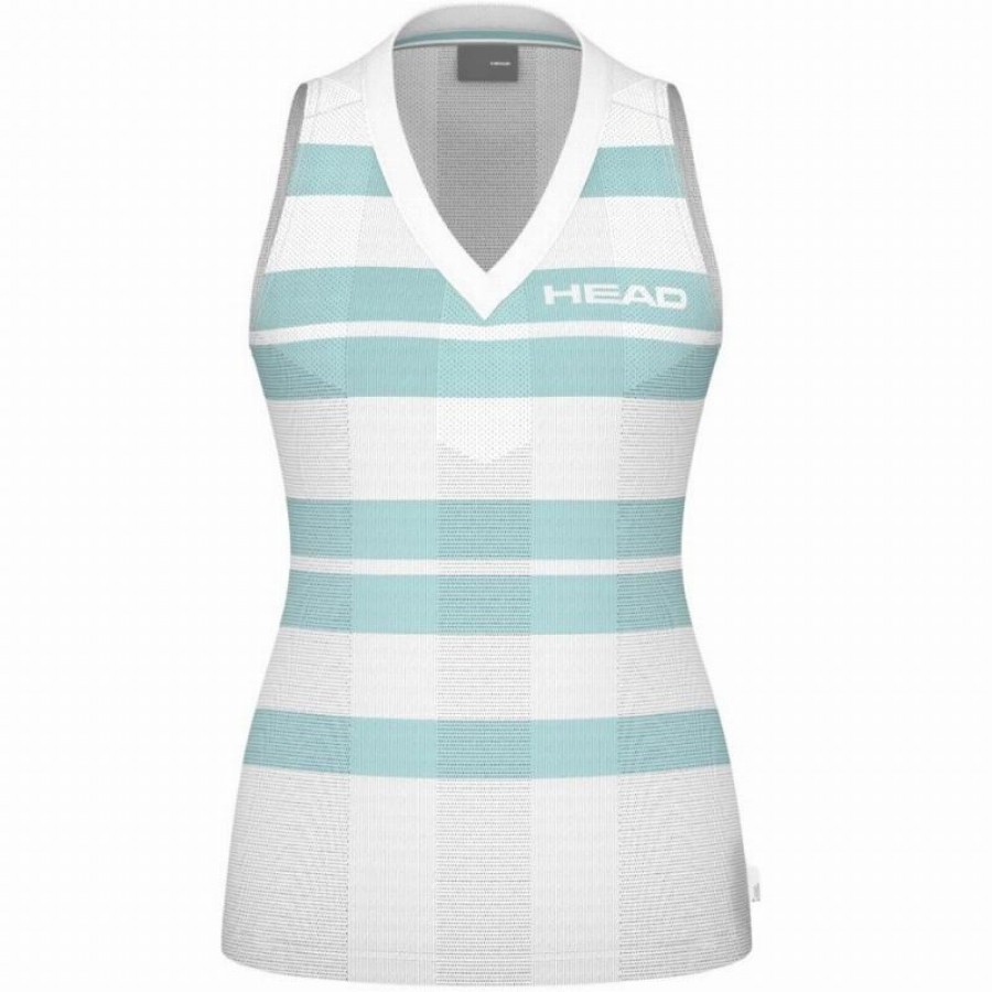 Camiseta Head Performance Aqua Print Mujer