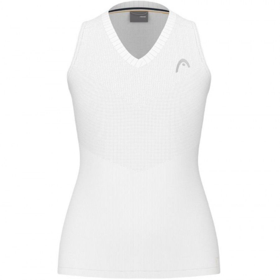 Camiseta Head Performance Blanco Mujer