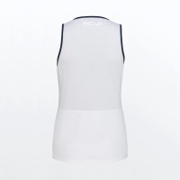 Camiseta Head Performance Estampado Blanco Rosa