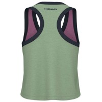 Camiseta Head Play Crop Top Rosa Verde Mujer PADELPOINT Camiseta Head Play Crop Top Rosa Verde Mujer