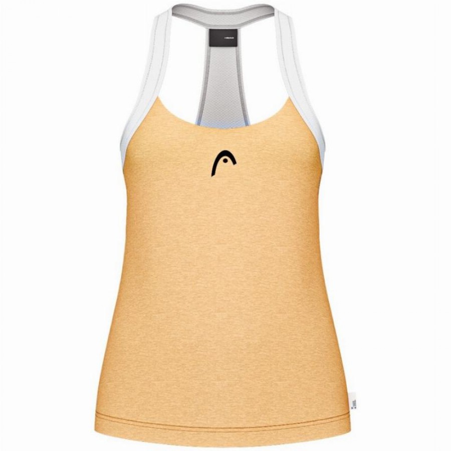 Camiseta Head Play Tech Amarillo Mujer