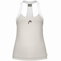 Camiseta Head Play Tech Gris Claro Mujer