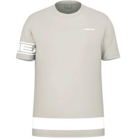 Camiseta Head Pro Player Gris Claro