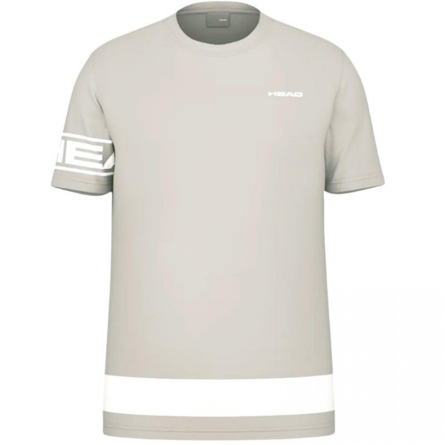 Camiseta Head Pro Player Gris Claro