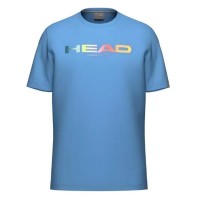 Camiseta Head Rainbow Azul Airforce