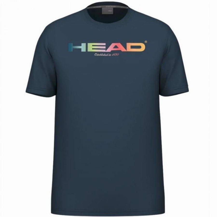 Camiseta Head Rainbow Azul Marino