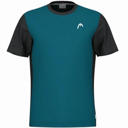 Camiseta Head Slice Azul Teal