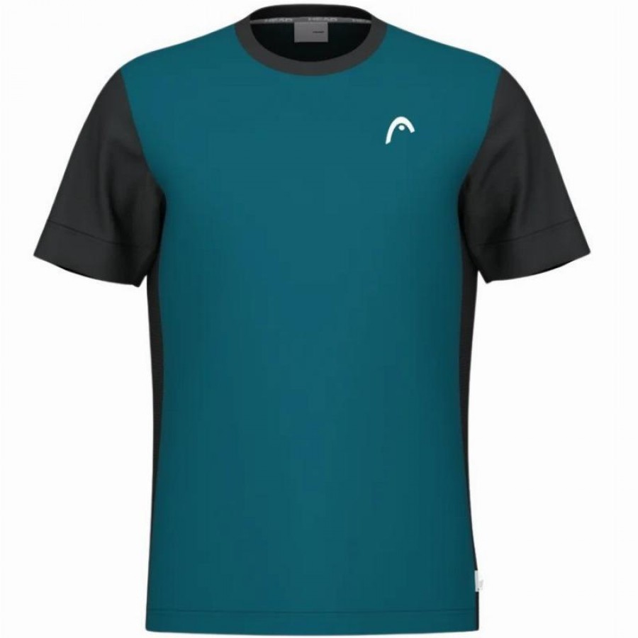 Camiseta Head Slice Azul Teal