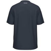 Camiseta azul-marinho da Head Slice