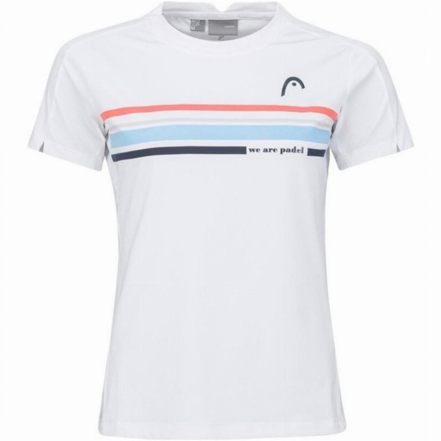 Camiseta Head Tech Blanco Mujer