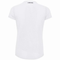 Camiseta Head Tie Break Blanco Mujer