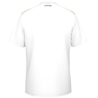 Camiseta Head Topspin Naranja Print