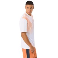 Camiseta Head Topspin Naranja Print