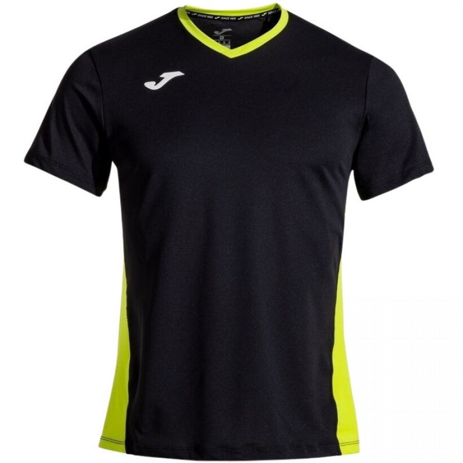 Camiseta Joma Court Negro Verde