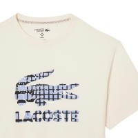 Lacoste Daniil Medvedev Tennis T-Shirt Off-White