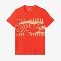 Lacoste Novak Djokovic Orange T-shirt PADELPOINT Lacoste Novak Djokovic Orange T-shirt
