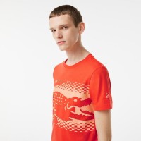 Lacoste Novak Djokovic Orange T-shirt PADELPOINT Lacoste Novak Djokovic Orange T-shirt