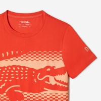 Lacoste Novak Djokovic Orange T-shirt PADELPOINT Lacoste Novak Djokovic Orange T-shirt