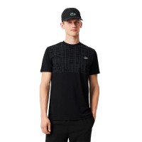 Lacoste Novak Djokovic Ultra Dry Black T-Shirt