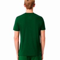 Camiseta Lacoste Novak Djokovic Ultra Dry Verde