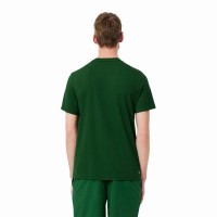 Camiseta Lacoste Novak Djokovic Verde Azul Marino