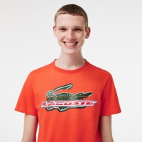 T-shirt Lacoste Sport Algodon Ecologico Orange PADELPOINT T-shirt Lacoste Sport Algodon Ecologico Orange