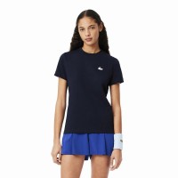 Camiseta Lacoste Sport Azul Marino Mujer