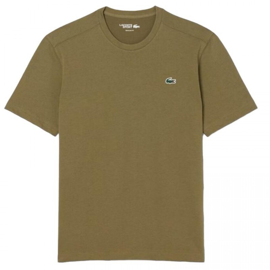 Lacoste Sport Regular Fit Khaki Green T-Shirt