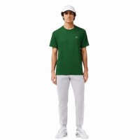 Camiseta Lacoste Sport Regular Fit Verde Oscuro