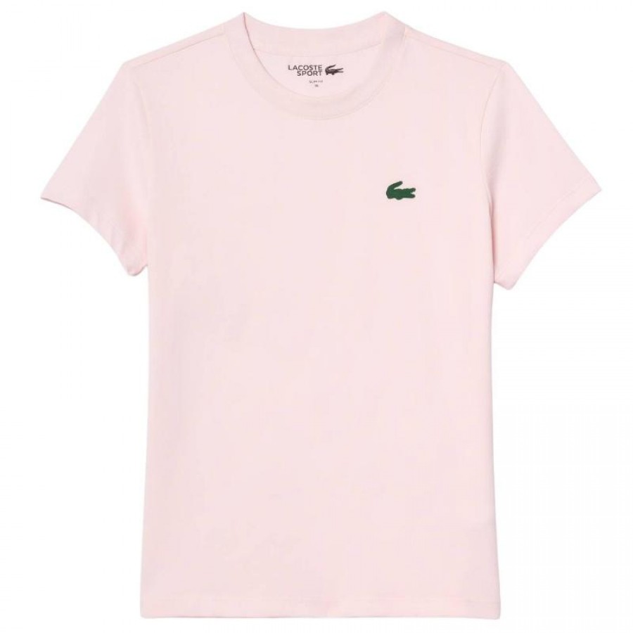 Camiseta Lacoste Sport Rosa Mujer