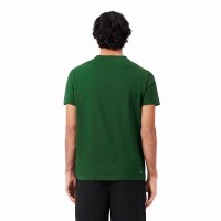 Camiseta Lacoste Sport Verde Blanco