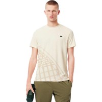 Camiseta Lacoste Tenis Ultra Dry Blanco Roto