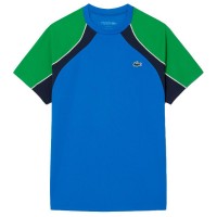 Camiseta Lacoste Ultra Dry Azul Marino Verde
