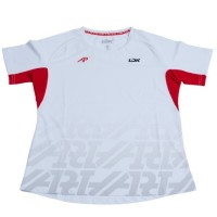 Camiseta Lok A1 Padel Stanish Blanco Mujer