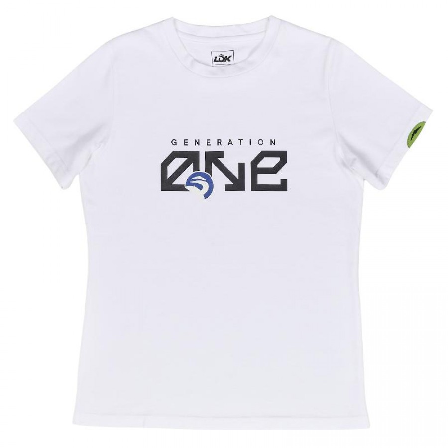 Camiseta Lok Gen One Blanco Mujer