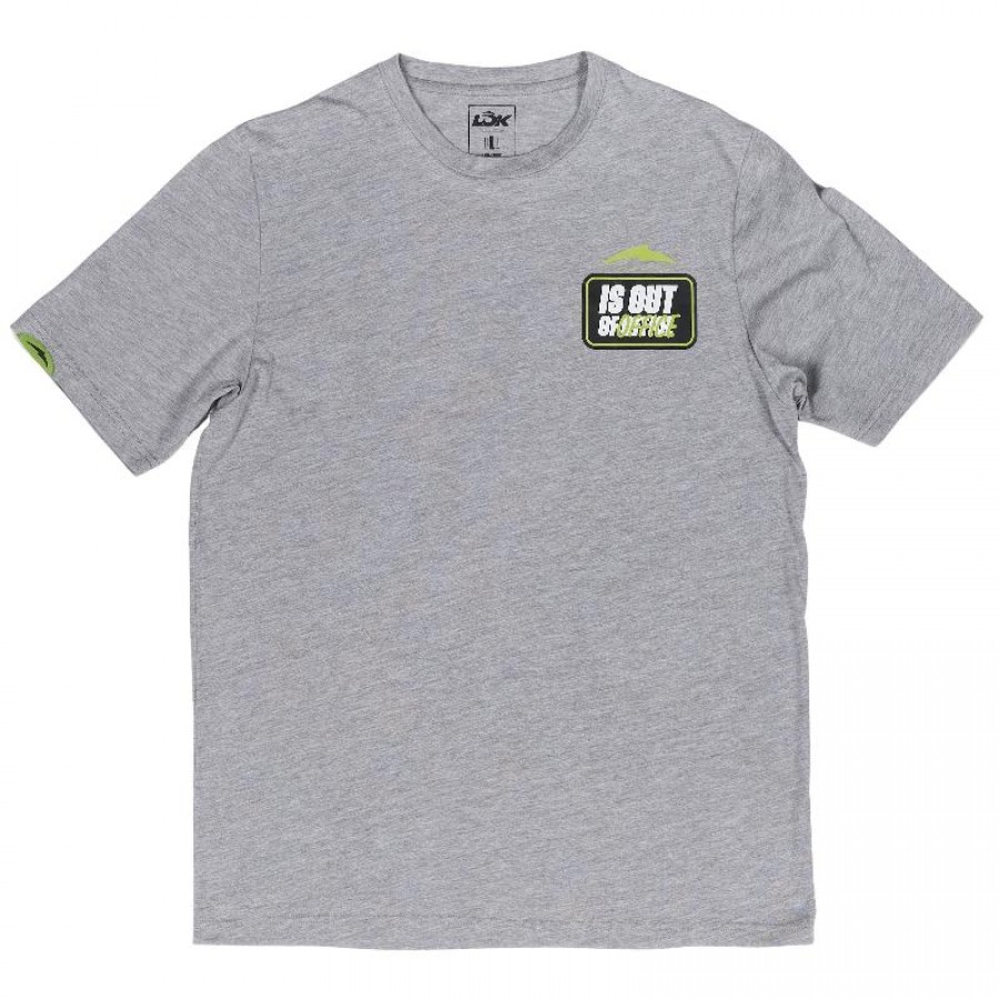 Camiseta Lok Out Of Office Gris