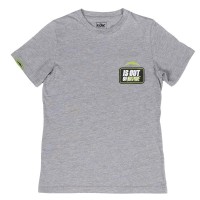 Camiseta Lok Out Of Office Gris Mujer