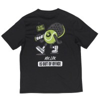 Camiseta Lok Out Of Office Negro