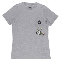 Camiseta Lok The Juggler Gris Mujer