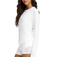 Camiseta Manga Larga Wilson All Day Blanco Mujer