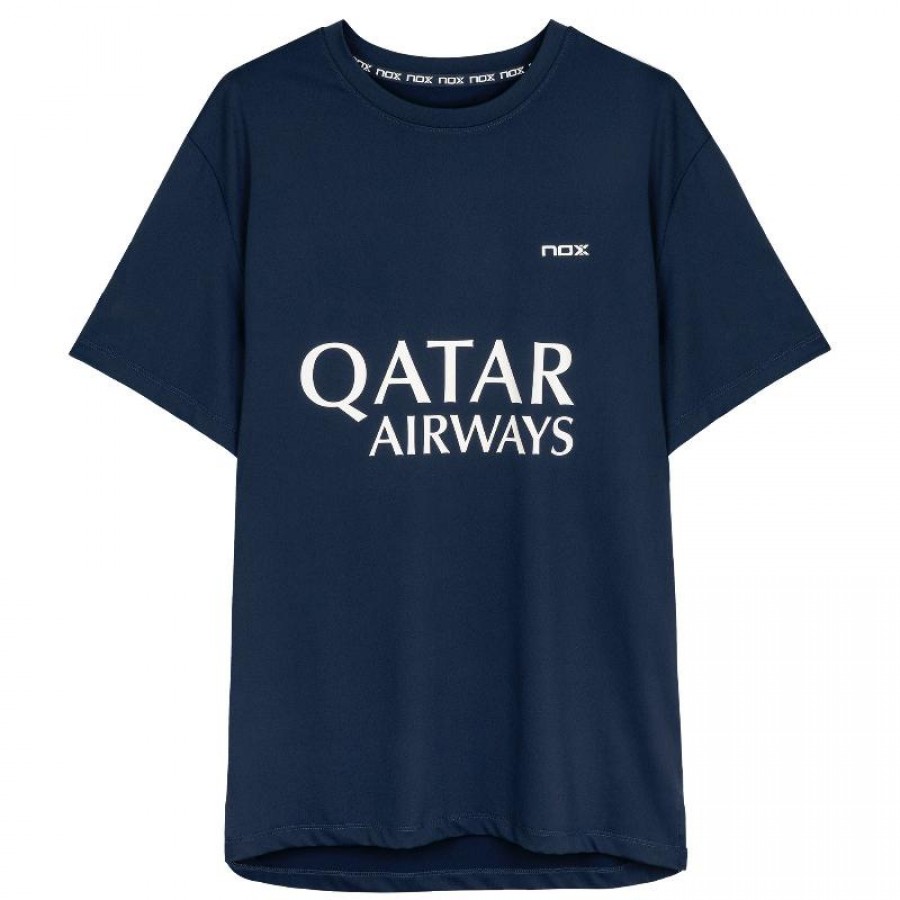 Camiseta Nox Agustin Tapia Sponsors AT10 Azul Oscuro 2024