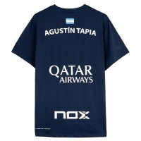 Camiseta Nox Agustin Tapia Sponsors AT10 Azul Oscuro 2024