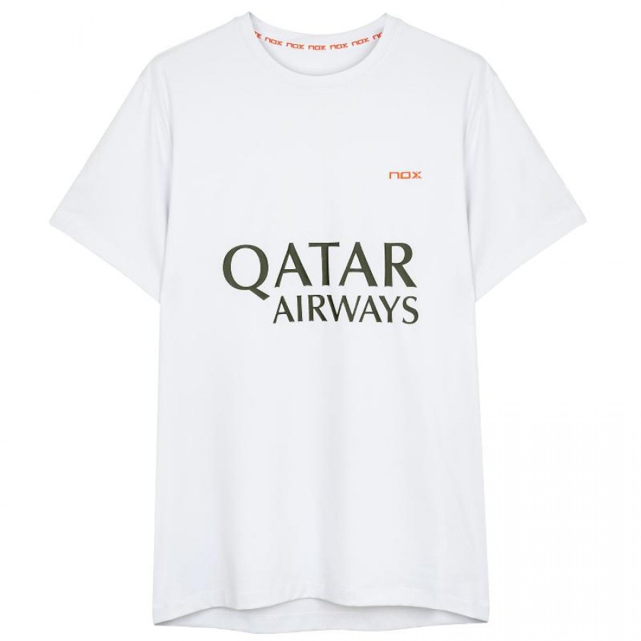 Camiseta Nox Agustin Tapia Sponsors AT10 Blanco 2024