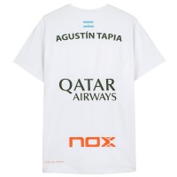 Camiseta Nox Agustin Tapia Sponsors AT10 Blanco 2024