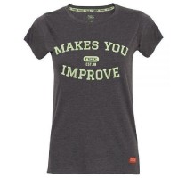 Camiseta Nox Basic Gris Mujer