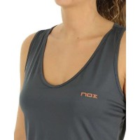Camiseta Nox Exc Gris Negro Mujer